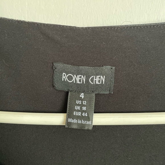 Ronen Chen Lightweight Tunic Blouse - Size 12 - Picture 5 of 12